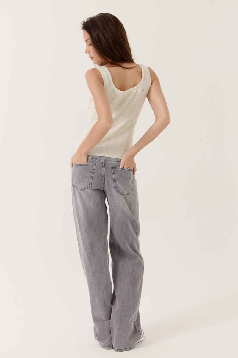 TOP AVENZA COLOR BLANCO ROTO 4